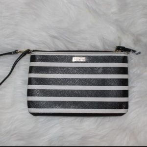 Kate Spade Striped Wristlet